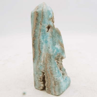 Blue Aragonite Polished Obelisk (90mm) - Image 4