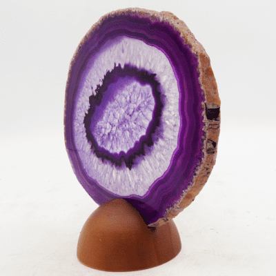 Agate Slice - Purple (165mm x 125mm) - Image 4