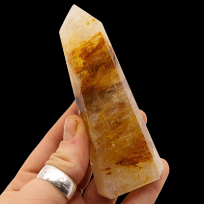 Golden Healer Quartz Polished Point (110mm) - Image 5