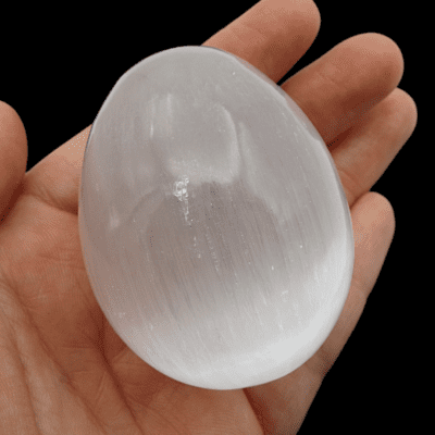 Selenite Egg (6cm) - Image 2