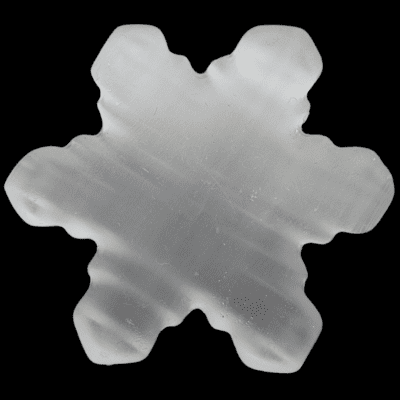 Selenite Snowflake - Approx Dimensions: (45mm x 42mm) - Image 2