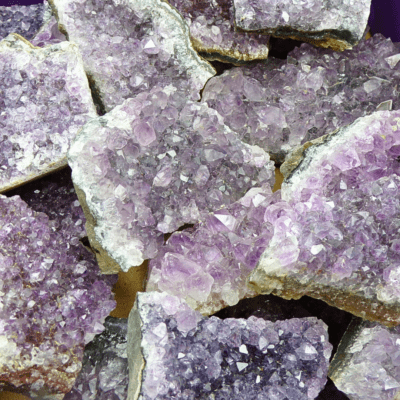 Amethyst Druze Counter Box  (5cm-7cm) (20pcs) - Image 3