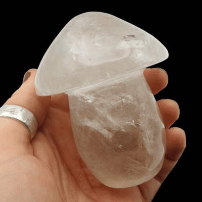 Clear Quartz Toadstool (90mm x 70mm) - Image 2