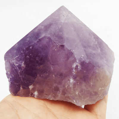 Amethyst Cut Base Point (75mm x 95mm) - Image 5