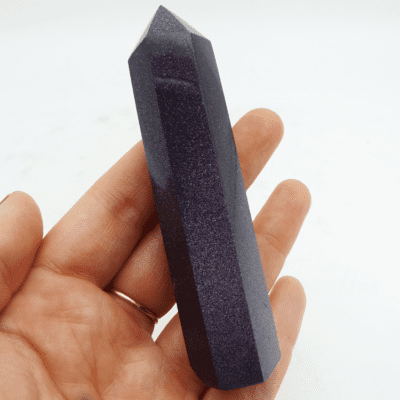 Blue Goldstone Polished Point (94mm) - Image 4