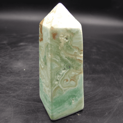 Blue Aragonite Polished Obelisk (74mm) - Image 2