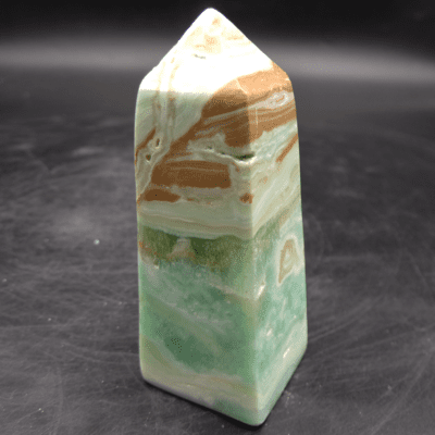 Blue Aragonite Polished Obelisk (74mm) - Image 3