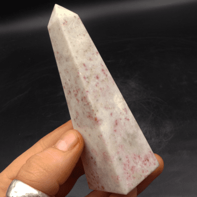 Cinnabar Polished Obelisk (102mm) - Image 5