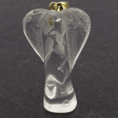 Clear Quartz Angel Pendant - Image 2