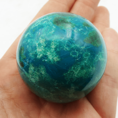 Chrysocolla Sphere (39mm) - Image 5