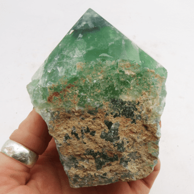 Fluorite Cut Base Point (100mm x 75mm) - Image 5