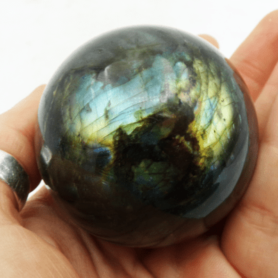 Labradorite Sphere (52mm) - Image 4