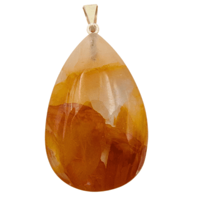 Golden Healer Teardrop Pendant - Image 2