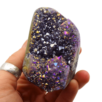 Aura Amethyst Druze Formation (75mm x 50mm) - Image 5