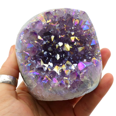 Aura Amethyst Druze Formation (75mm x 75mm) - Image 5