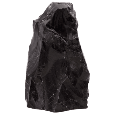 Black Obsidian Cut Base Tower (1.6KG)