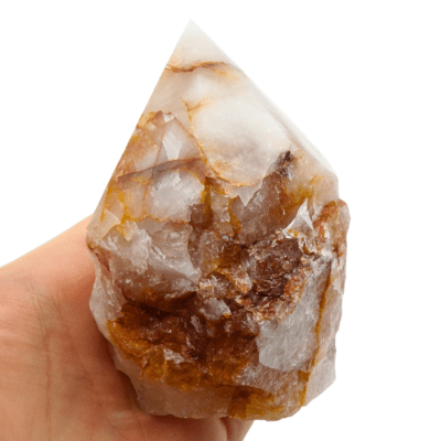 Golden Healer Quartz Cut Base Point (95mm) - Image 4