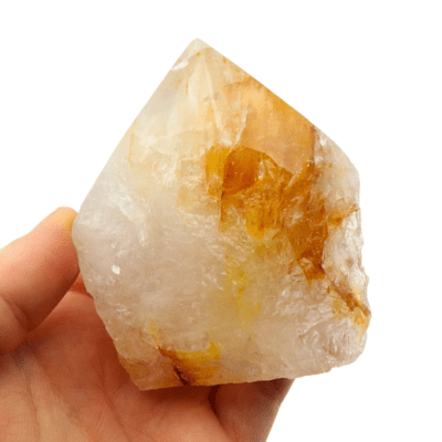 Golden Healer Quartz Cut Base Point (85mm) - Image 5