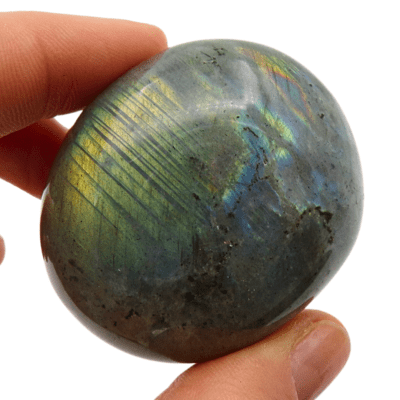 Labradorite Palmstone (50mm x 45mm) - Image 5