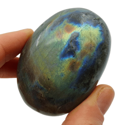 Labradorite Palmstone (65mm x 56mm) - Image 5