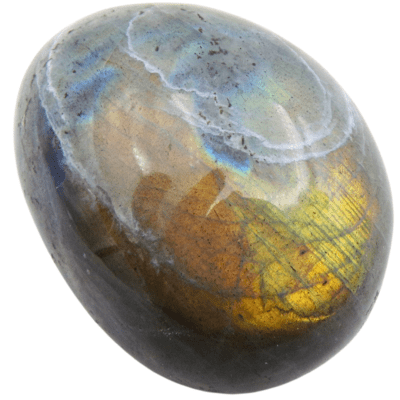 Labradorite Palmstone (65mm x 56mm) - Image 4