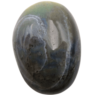 Labradorite Palmstone (65mm x 56mm) - Image 2