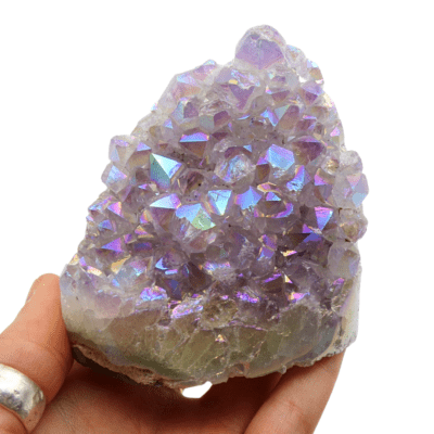 Aura Amethyst Druze Formation (85mm x 90mm) - Image 5