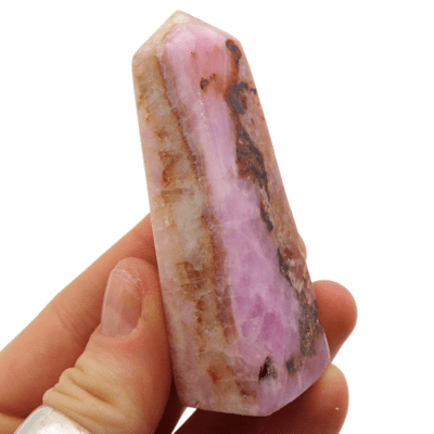 Pink Aragonite Polished Obelisk (75mm) - Image 4