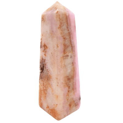 Pink Aragonite Polished Obelisk (75mm) - Image 3