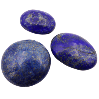 Lapis Lazuli Palmstones x 3 (130g) - Image 3