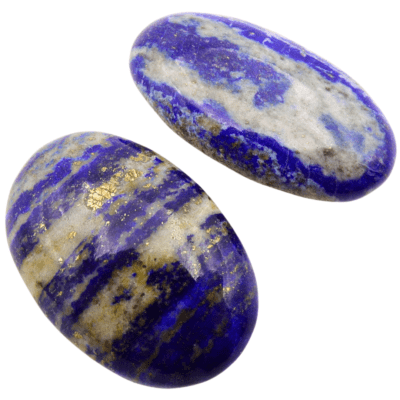 Lapis Lazuli Palmstones x 2 (114g) - Image 3