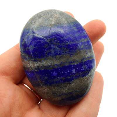 Lapis Lazuli Palmstone (60mm x 45mm) - Image 4