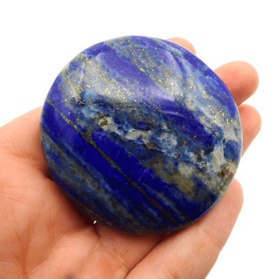 Lapis Lazuli Palmstone (60mm x 60mm) - Image 4