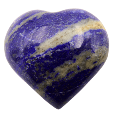 Lapis Lazuli Polished Heart (55mm x 50mm) - Image 2