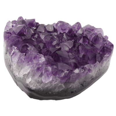 Uruguayan Amethyst Druzy Heart (105mm x 90mm) - Image 4