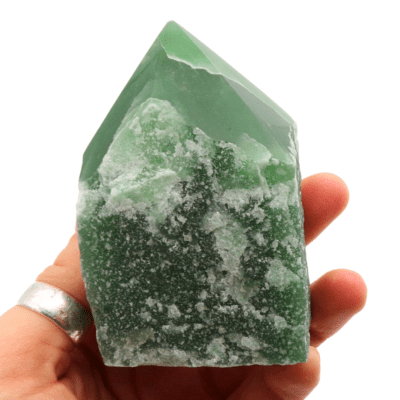 Green Aventurine Cut Base Point (85mm) - Image 4