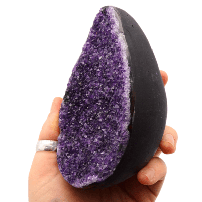 Druzy Amethyst Egg (120mm x 75mm) - Image 2