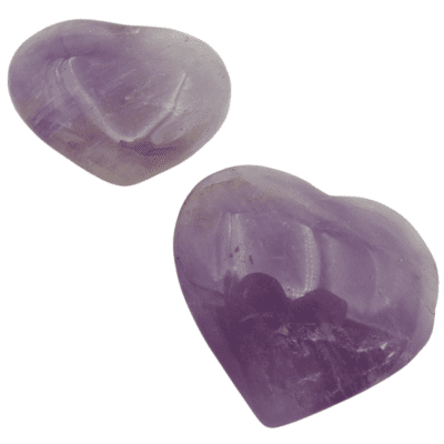 Amethyst Hearts x 2 (78g) - Image 2