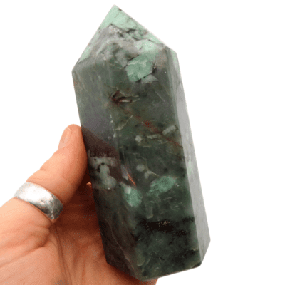 Emerald Polished Point (120mm x 50mm) - Image 5