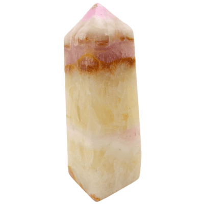 Pink Aragonite Polished Obelisk (110mm) - Image 4