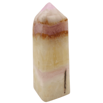 Pink Aragonite Polished Obelisk (110mm) - Image 2