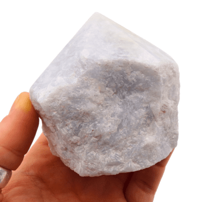 Blue Calcite Cut Base Point (70mm) - Image 4