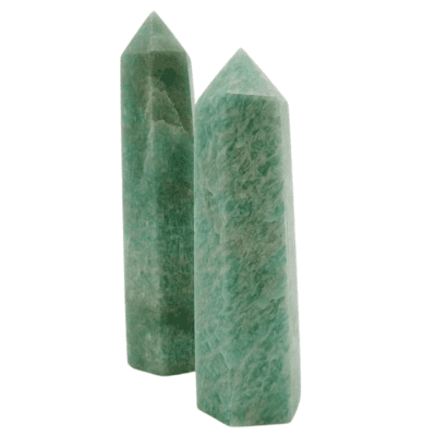 Amazonite Polished Points x 2 (75g) - Image 3