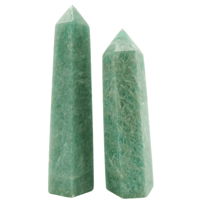 Amazonite Polished Points x 2 (75g) - Image 2