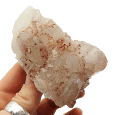 Hematoid Quartz Cluster (152g) - Image 5