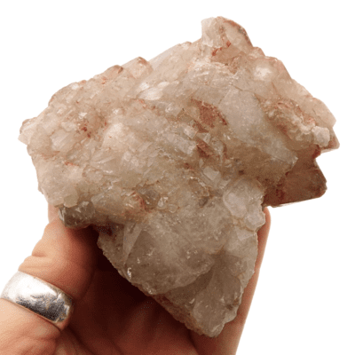 Hematoid Quartz Cluster (306g) - Image 5