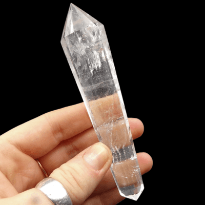 Clear Quartz Vogel Wand (125mm) - Image 4