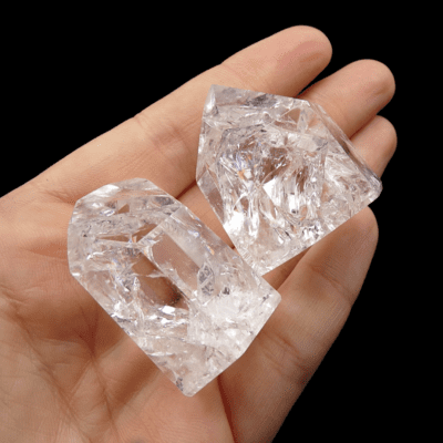 Fire & Ice Quartz Polished Points x 2 (85g) - Image 4