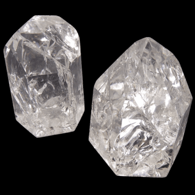 Fire & Ice Quartz Polished Points x 2 (85g) - Image 3