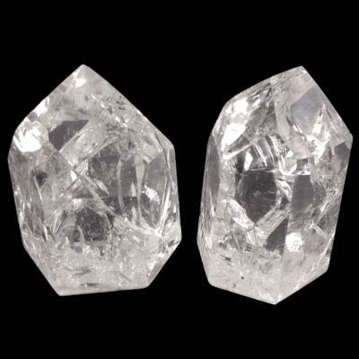 Fire & Ice Quartz Polished Points x 2 (85g) - Image 2